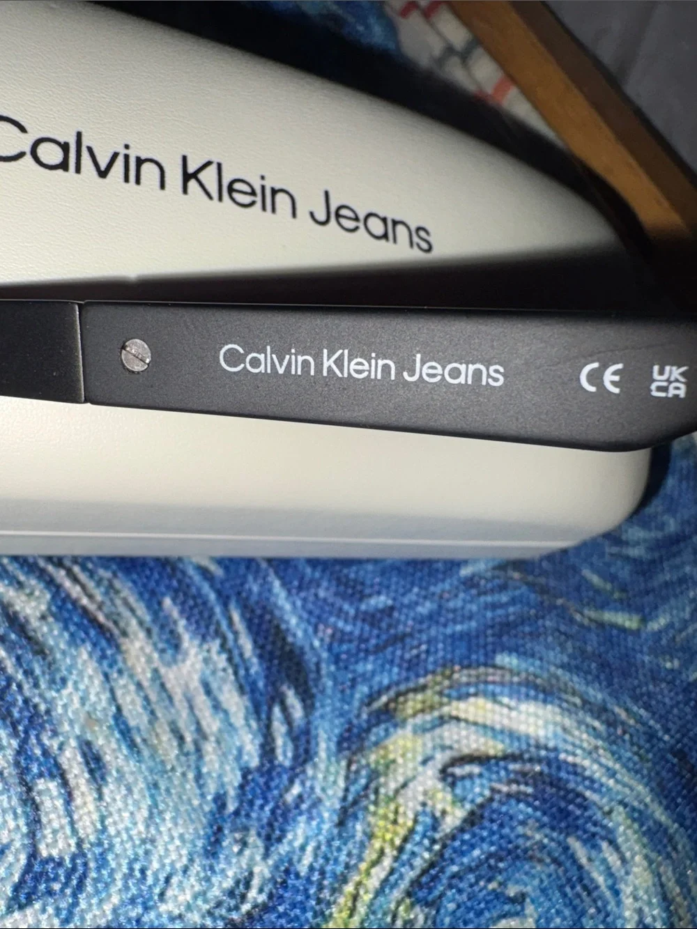 NWOTS Calvin Klein Jeans Black Matte Sunglasses Unisex